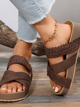 Woven Thick Sandals