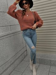 HARVIE KNIT TOP - CAMEL