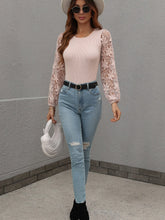 TAYLA KNIT TOP - BLUSH