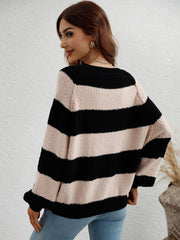 BRANDY KNIT SWEATER - BEIGE