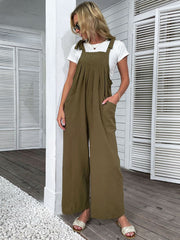ACACIA OVERALLS - OLIVE