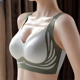 Anti-sagging Lift-Up Non-wire Brassiere Adjust Straps Padded Push Up Bras 3Pcs Set