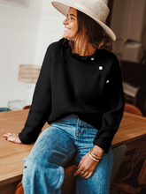 MAKEDO Black Knit Sweater