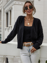 RACHAELS Knit Cardigan Set - Black