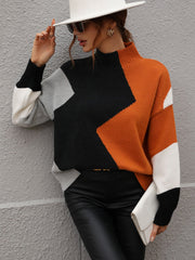 BRANDY KNIT SWEATER - BLACK
