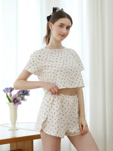 Casual Cotton Leisure Wind Short-Sleeved Shorts Pajamas Home wear