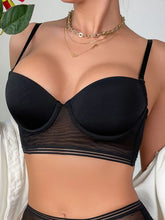CasuaPush-up bra plus size big bra chest bra with underwire
