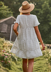 SUNSHINE SPOT MINI DRESS - CREAM
