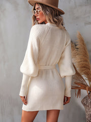 AERILYN KNIT CARDRESS - CREAM