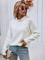 MAKEDO Cream Knit Sweater