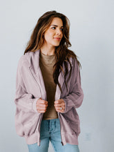 Campfire Hoodie Jacket - Mauve