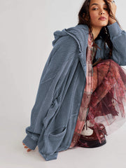 Campfire Hoodie Jacket - Blue