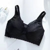 Front Button Adjustable Gathered Underwear Comfortable Breastfeeding Bra