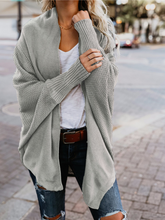 Grey Batwing Easy On Cardigan