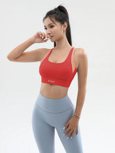 High Strength Shock-proof Yoga Running Fitness Sports Cross Back Plus Size Bra