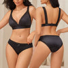 Ice Silk Underwear Breathable Triangle Panties Thin Briefs Lace Sets