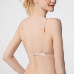 Lace Flowers Embroidery Underwear Ultra Thin Push Up Brassiere Triangle Cup Bra Set