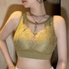 Lace No Steel Ring Comfortable Full Cup Vest One Gather Anti Sagging UnderwearBra