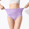 Lace Solid Color Soft Comfortable Breathable High Waisted Triangle Panties