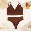 Lingerie Panties Bra G-String Seamless Tank Crop Top Brassiere Underwear Set