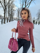 Makeda Mauve Knit Top