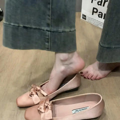 Shoes Bow-Knot Butterfly Modis Comfortable Pink Butterfly-knot Bow-Knot Shoes L