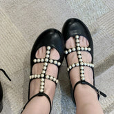 Pearl T-Shaped Ballet Shoes