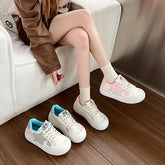 Girl Thick Bottom Round Head Star Shoes To Wear Comfortable Sports Shoes Casual Bread Shoes
