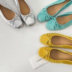 and ballet flat shoes work professional leather single shoes shoes ladies