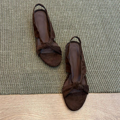 Pleated Flats Sandals Slippers Beach Walking Flip Flops Mujer Slides Sandalias