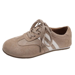 Casual Sneakers Popular Retro German Training Shoes Niche Comfortable Soft Soled Flat Shoes Versatile Single Shoes