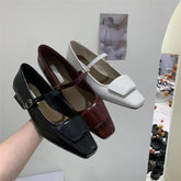 Shoes Heels Casual Sneakers Flats Square Toe Modis Clogs Platform On Heels Dress Retro Comfortable Ne