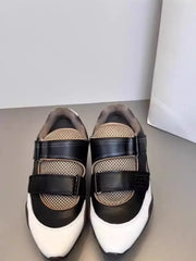 Sneaker Pointed Toe Outdoor Sport Comfortable Casual Catwalk Model Flat Shoes Zapatillas Mujer