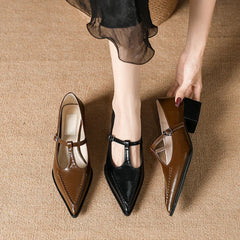 Shoes On Heels Footwear Pointed Toe Clogs Platform Shallow Mouth Casual Sneaker Dress Creepers S