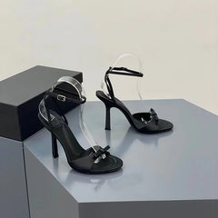 Thin High Heels Open Toe Zipper Dancing Shoes Ballroom Dance Shoes