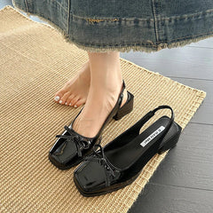 Cover Toe Causal Street Style Dress Singbacks Mules Shoes Zapatos De Mujer