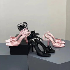 Thin High Heels Open Toe Zipper Dancing Shoes Ballroom Dance Shoes