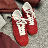 Sports Shoes Genuine Leather Thick-Soled Single Shoes 2025Retro Sports Forrest Gump German Training Shoes