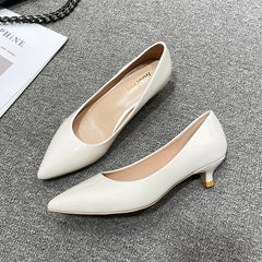 elegant patent leather shoes pointed toe candy color low heel pumps shallow mouth single leather pumps big size 43