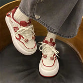 Strawberry Kawaii Shoes Sports Casual Platform Sneakers Vulcanize Vintage Flats Lolita Korean Tennis