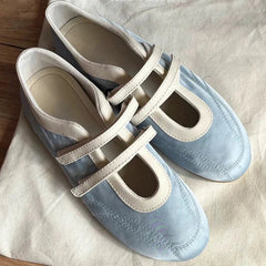 Design Style Flat Ballets Comfort Soft Sole Slip On Outdoors Walk Shoes