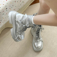 Sandals Boots Rock Shoes Boots-Lolita Ankle Boots