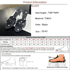 Black Polka Dot Peep Toe High Heel Mules Bowtie Slide Shoes Elegant Party Slip-On Footwear