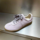 Genuine Leather Sneakers Cross-tied Comfort Casual Flats Shoes Woman High Quality Sport Shoes Sneakers