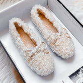 Plush Warm Flat Shoes