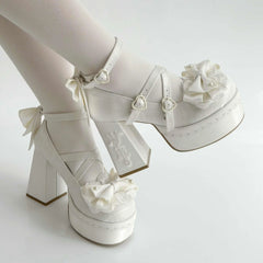 Lovely Girls Lolita High Heels Platform Shoes