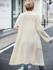 Alexia Pocketed Knit Cardigan - Cream