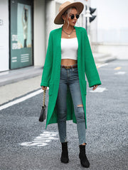 Alexia Pocketed Knit Cardigan - Green