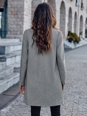 On Your Mark Textured Jacket - Grey