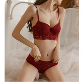 Embroidery Lace underwear Bra And Panty Sets